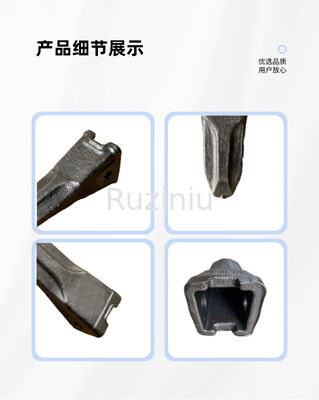 SY115/SY125/SY135/155 के लिए प्रेसिजन फोर्जिंग खुदाई बाल्टी टूथ