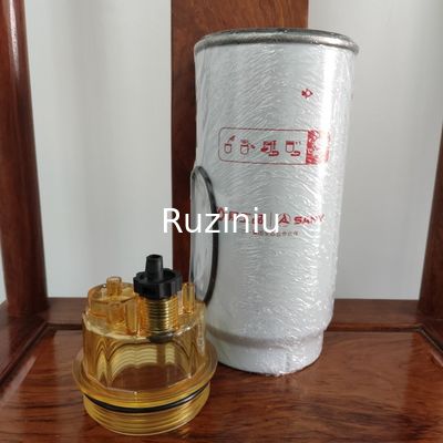 60205961/60350360 सानी ईंधन फ़िल्टर तेल-पानी SY215C8/SY235C8/SY305C8/SY335C8/SY365C8 6D34/6HK1 पर लागू करें