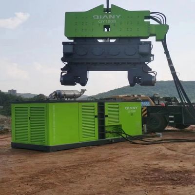 खुदाई के लिए फ़्रीक्वेंसी रिकॉर्डिंग हाइड्रोलिक विब्रो हैमर 2200rpm वाइब्रेटरी हैमर