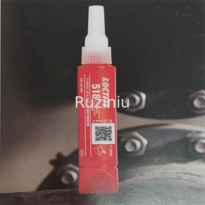 कठोर मशीनीकृत लॉकटाइट 518 सीलेंट उच्च तापमान प्रतिरोधी