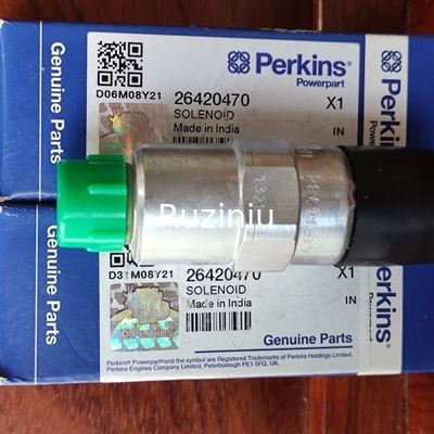 पर्किन्स C6.6 C7.1 फ्लेमआउट 24v सोलेनॉइड वाल्व 26420470 28491679